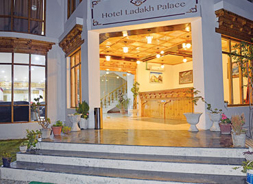Hotel Ladakh Palace Entrance